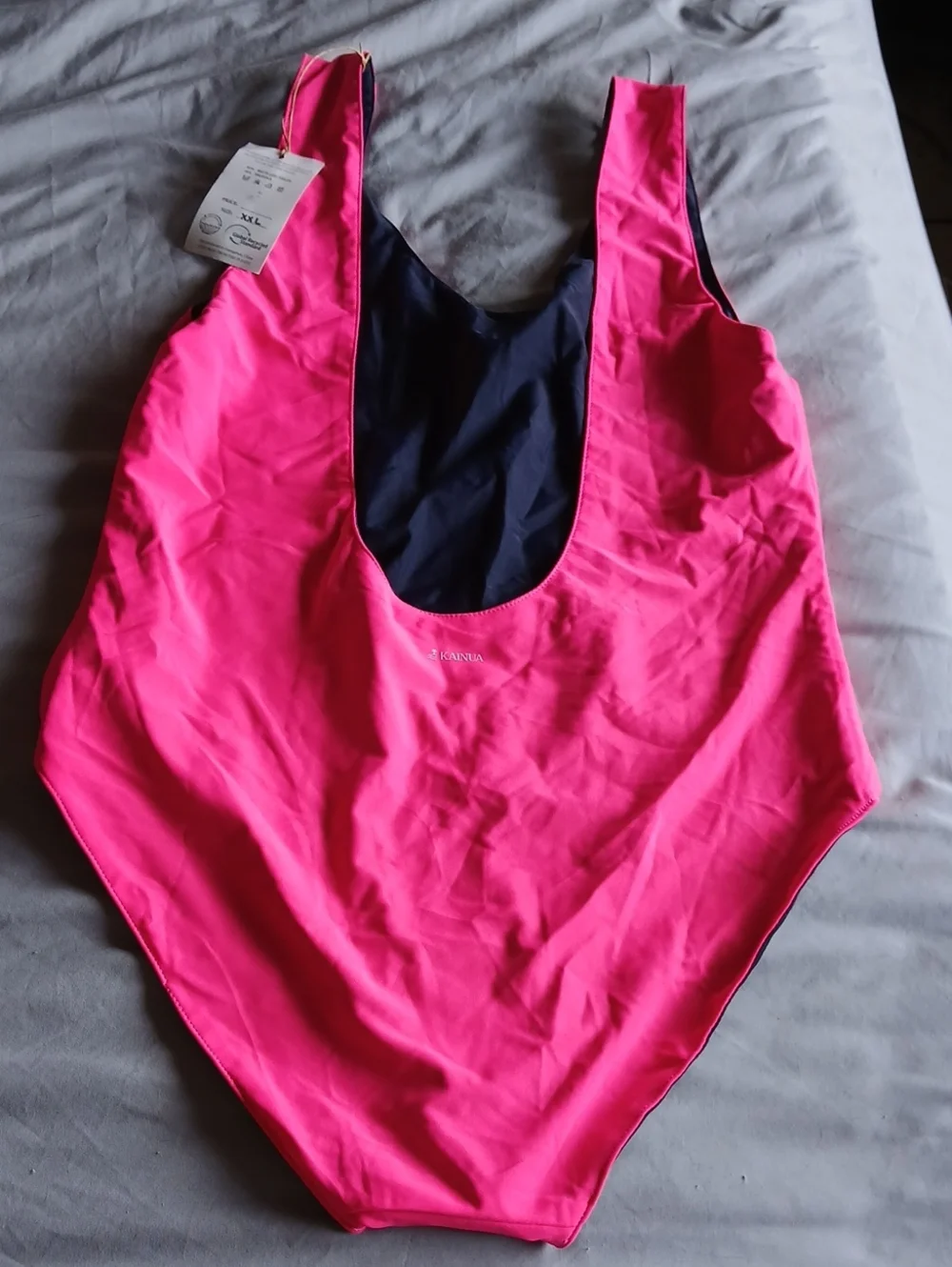 New Kainua One Piece Bathing Suit Size XXL 2 in 1 Reversible